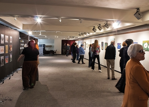 Crowder gallery reception