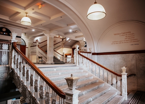 shilling interior staircase