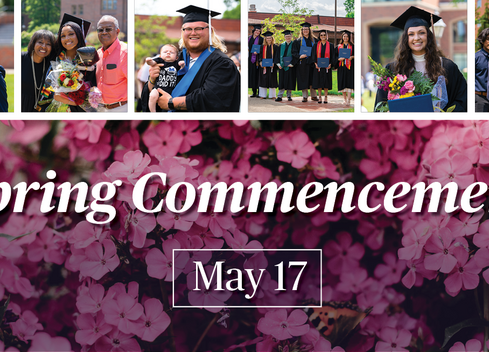 Spring commencement may 17