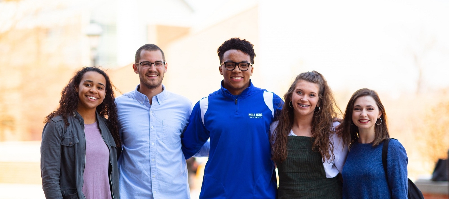 group of students smiling