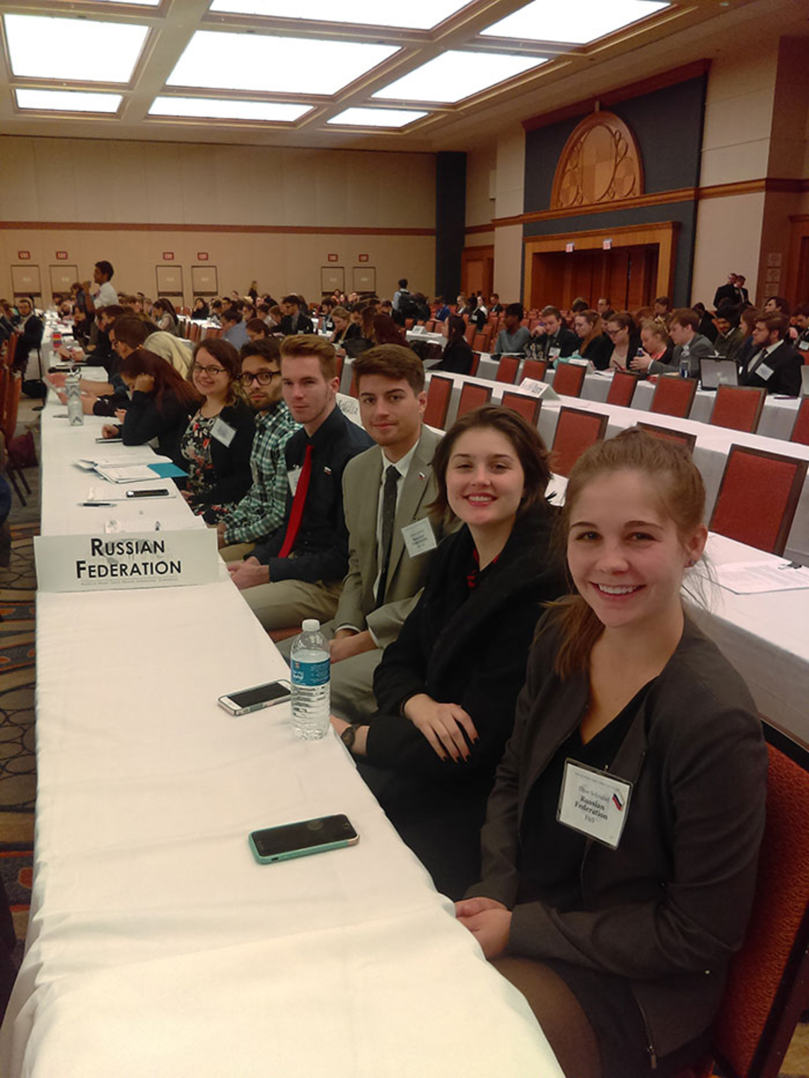 model united nations students
