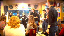 Jazz Students singing jazz