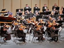 MDSO plays on the Kirkland stage.