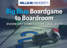 big blue boardgame to boardroom